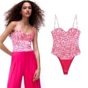 ZARA corset body suit